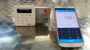 Kreditkarte - Elektronische Zahlung per Karte mit Vor- und Nachteilen des Anbieters Sumup beim miradlo-Versanddepot