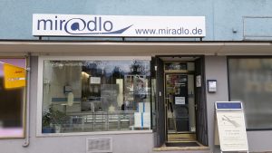 miradlo-Versanddepot, die Lieferadresse mit DHL-Paketshop in Konstanz